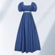 thumbnail image 4 of Vestido elegante estilo renacentista medieval Vintage para mujer con cinturón traje de vacaciones, 4 of 7