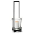 thumbnail image 3 of Blomus 65553 Powder Coated Steel Lantern, Square Handle Medium, 3 of 4