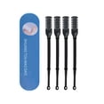 thumbnail image 1 of 2-in-1 Nasal Hair Cutter Double Sided Nose Hair Knife Nostril Hair Remover Tool 360° Rotating Nose Hair Cutter , Manual Nose Hair Cutter With Ear Spoon, 1 of 4