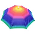 thumbnail image 4 of Folding Umbrella Hat Overhead Fishing Umbrella Hat, Great for Fishing, Hiking C, 4 of 8