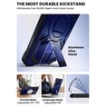 thumbnail image 2 of i-Blason Armorbox Series for Samsung Galaxy S26 Ultra 6.9" Magnetic Case with Belt Clip with Kickstand, Built-in Screen Protector, Full-Body Heavy-Duty Shell Phone Cover for S26 Ultra 6.9", Cobalt, 2 of 9