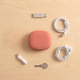 thumbnail image 2 of WeDecorBay Silicone Storage Bag Earphone Charger Cable Organizer Comfortable Grip Sleek Design Portable Travel Case Daily Use Accessories Watermelon Red, 2 of 6