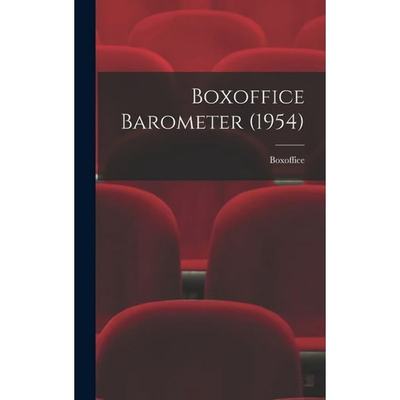 Boxoffice Barometer (1954), (Hardcover)