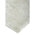 thumbnail image 2 of Freya Plush Shag Rug with Metallic Sheen, Bright White, 2ft-6in x 6ft, Runner, 2 of 4