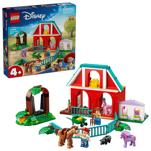 LEGO Disney et Pixar Toy Story 5 Le Ranch à Chevaux de Blaze 43304