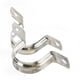 thumbnail image 3 of Correa de soporte para tubería de 4 piezas - Correa para tubería de acero con 2 orificios - Soporte en U resistente de 1 pulgada - Clip para tubo de tensión recubierto de zinc-40 mm, 3 of 5