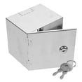 thumbnail image 4 of Metal Outlet Box Protective Outlet Box Outdoor Socket Box Stainless Steel Socket Box with Lock, 4 of 9