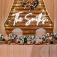 thumbnail image 2 of Custom Neon Signs, Personalized Large Led Neon Lights Sign,Neon Sign Customizable for Wall Decor Wedding Birthday Party Bedroom Bar Shop Name Logo Lights (Optional 18" to 60"), 2 of 4