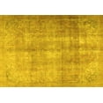 thumbnail image 1 of Ahgly Company Machine Washable Indoor Rectangle Persian Yellow Traditional Area Rugs, 2' x 5', 1 of 4