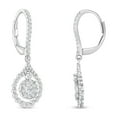 thumbnail image 3 of Diamaison 1 Cttw Natural White Diamond Fashion Earrings for Adult in 10Kw Gold, 3 of 5