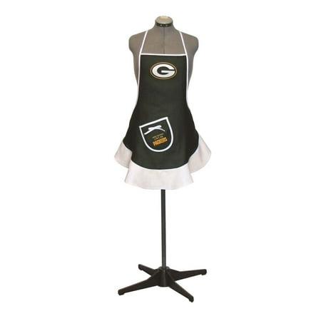 - Hostess Apron for women - NFL - Green Bay Packers, Officially licensed NFL product and manufactured by Pro Specialties Group Inc. By Pro Specialties Group
