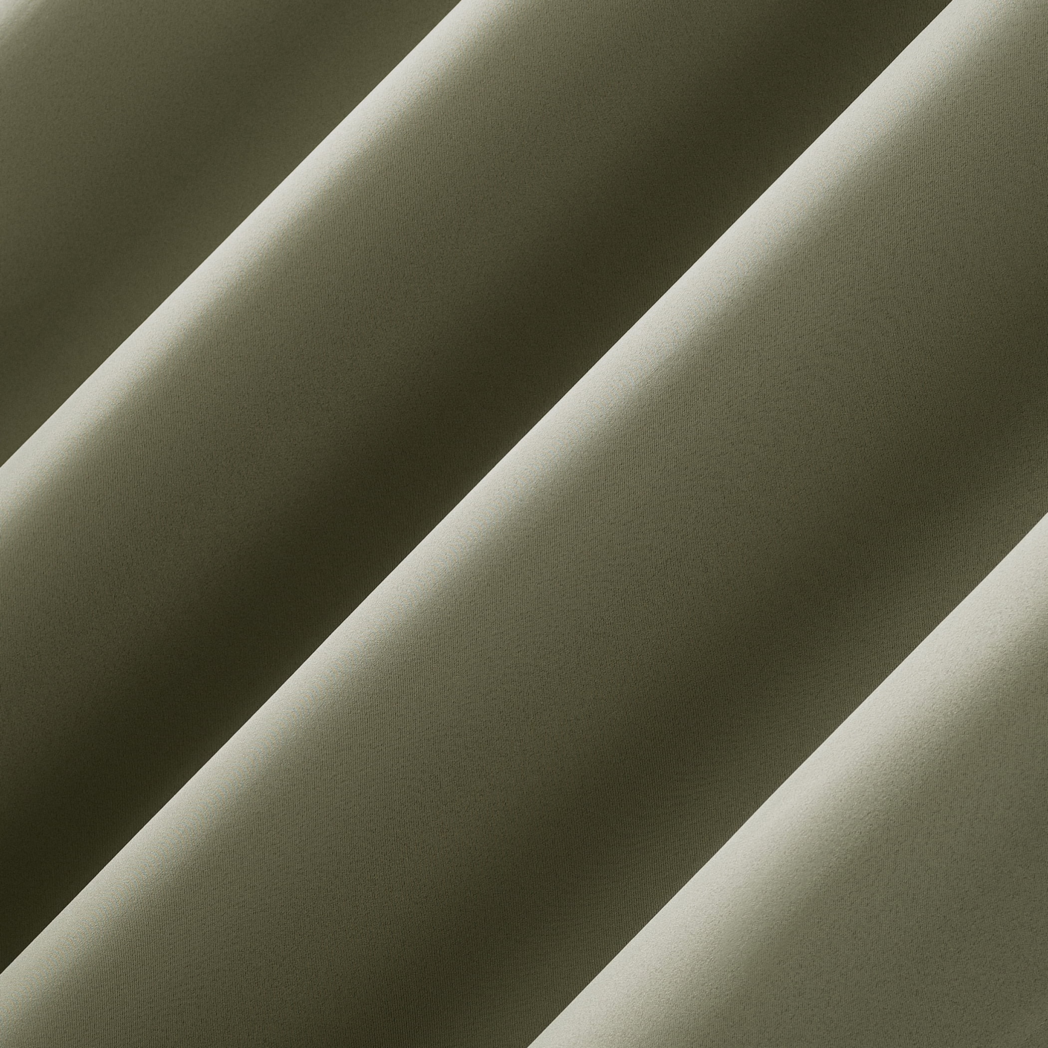 No. 918 Brandon 2-Piece Magnetic Closure Room Darkening  Grommet Top Curtain Panel, Sage Green, 54.0”W x 63"L