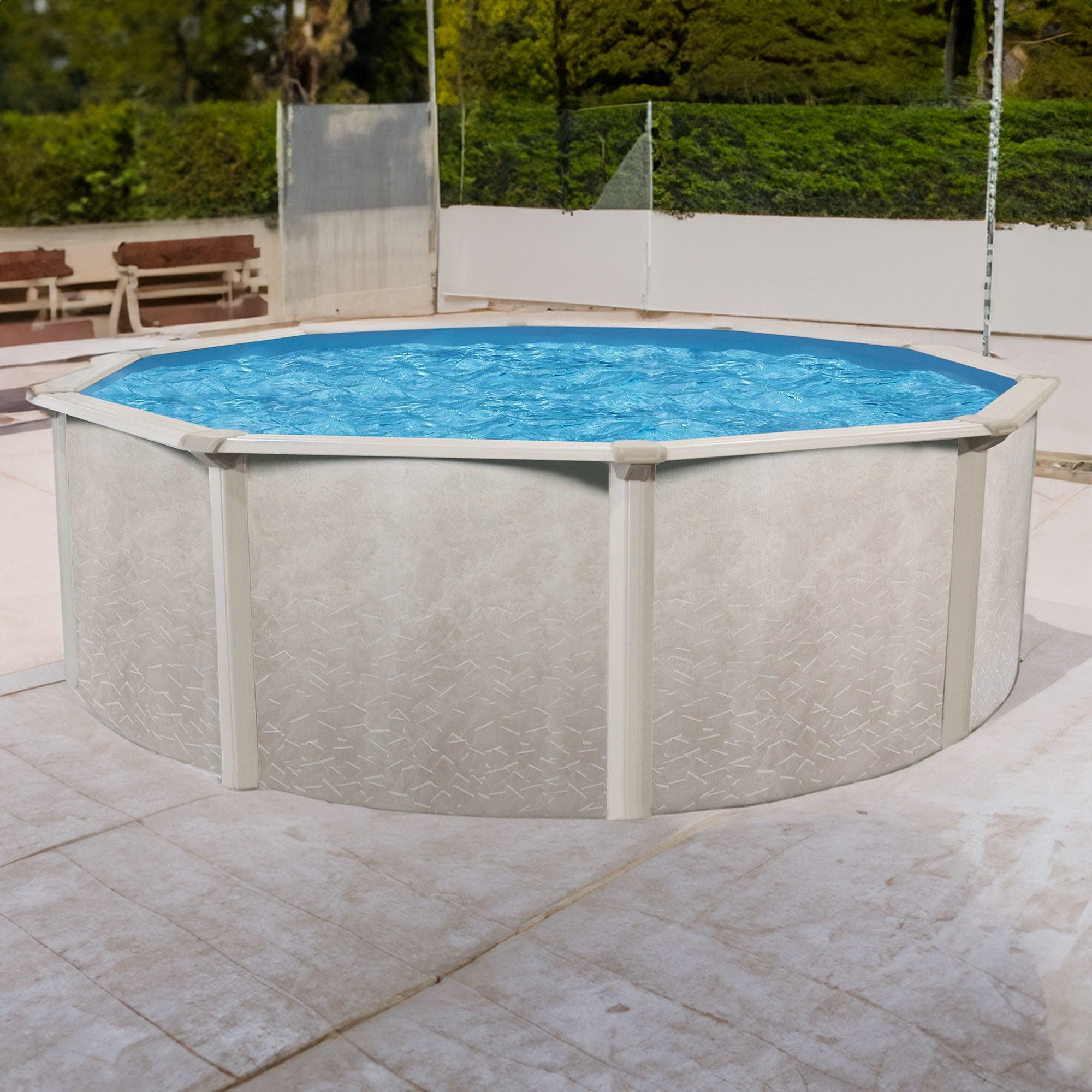 Aquarian Phoenix 15' x 52" Steel Frame DIY Family Above Ground Pool Kit