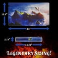 thumbnail image 2 of CASEMATIX TCG Playmat with Reusable Playmat Case - Premium 24" x 13.5" Card Game Mat & Compatible MTG Playmat For All TCGs with Non-Slip Rubber Backing, Stitched Edges and Carry Tube, 2 of 7