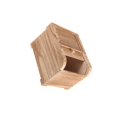 thumbnail image 3 of Transemion Wood Rice Box Bread Food Storage Bucket Cereal Dispenser Large Rice Storage Container Practical Kitchen Organizer Grains Light Brown 29x24x20.5cm, 3 of 6