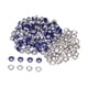 thumbnail image 1 of Kit de 100 Ojales de Metal Unique Bargains 4mm 0.16 Ojal para Zapatos Ropa Cinturón Bolsa Bricolaje Oscuro Azul, 1 of 7