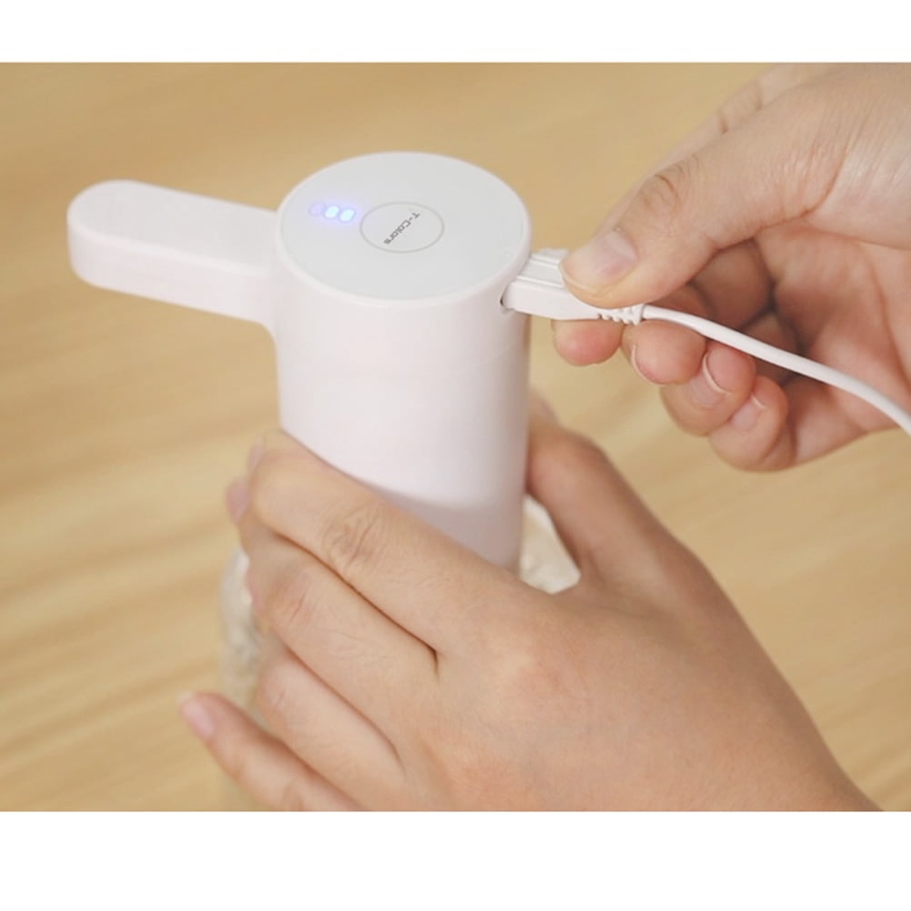 FELTECHELECTR Smart Touchless Foam Soap Dispenser, Automatic Hand Sensor for Bathroom and Kitchen, White Hands-Free Soap Washer