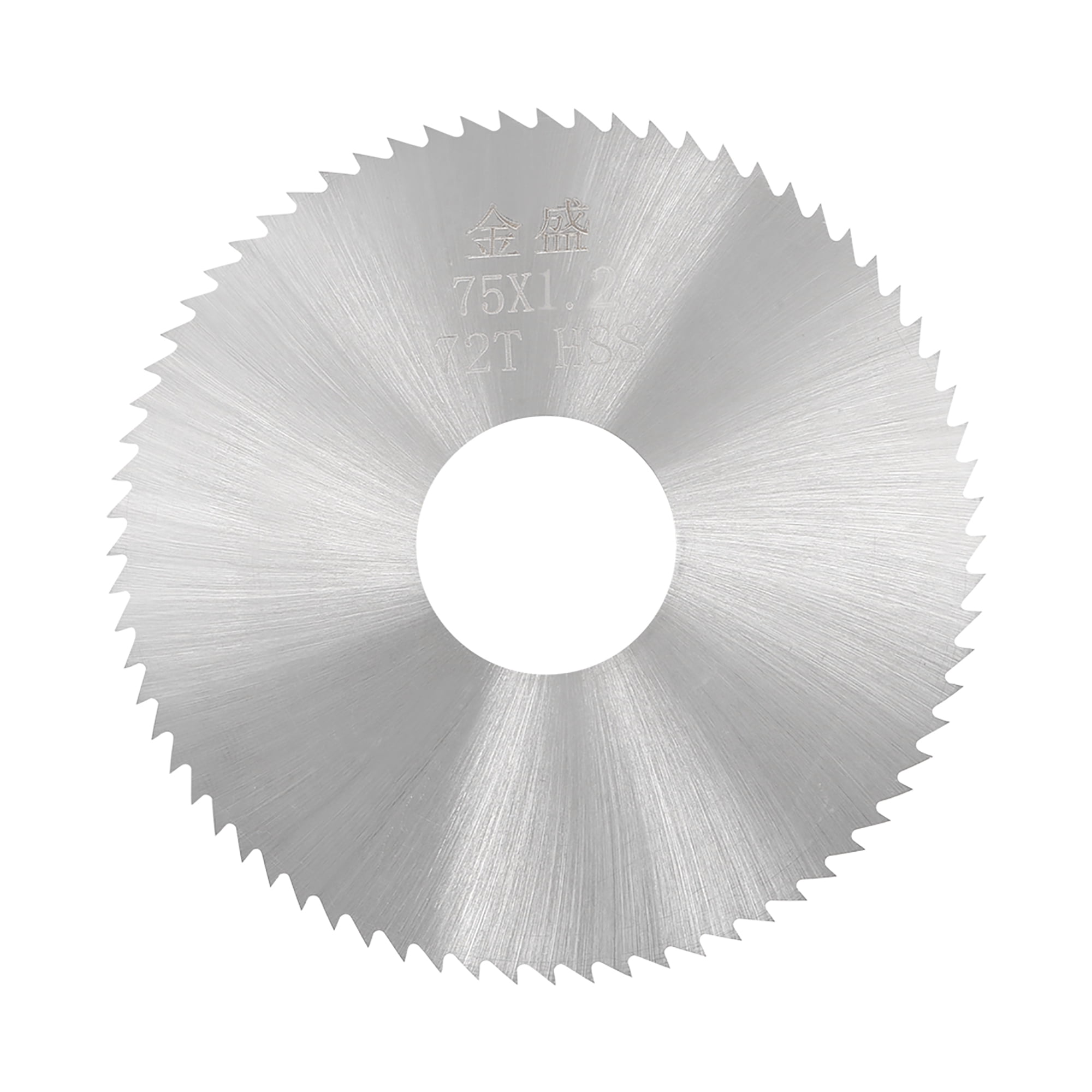 Circular Saw Blades, 75x22x1.2mm 72 Teeth HSS Disc Cutting Blade for