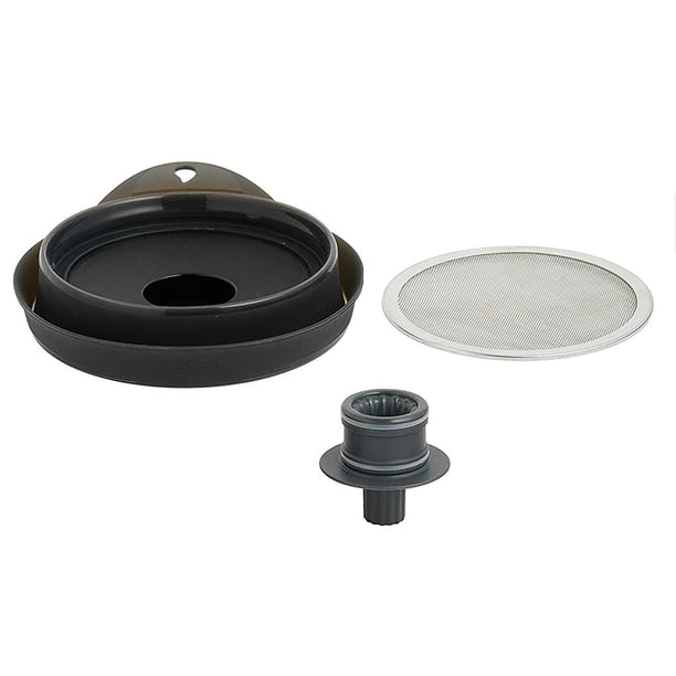 Filtro De Vino Plegable Vertedor De Vino Mermelada Embudo De Separación Conservas De Frutas Embudo Práctico Separador De Conservas De Fresa Con Embudo Extraíble Red Herramienta De Cocina Methold HA024032-00