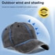thumbnail image 3 of Gorra de béisbol de verano para mujer, ajustable, con circunferencia de 54 a 60 cm, suave, con visera curva retro, color sólido, 3 of 5