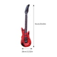 thumbnail image 4 of MeetYTOYS Inflatable Blow up Guitar Toy Party Decorations Inflatable Party Props Musical Instrument for Carnival Party Favors Rock and Roll Party Supplies ，Red, 4 of 7