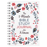 COMPILED BY BARBOUR STAFF; EMILY BIGGERS 5-Minute Bible Study The 5-Minute Bible Study Journal for Women, (Spiral-Bound)