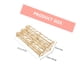 thumbnail image 5 of BEADCEST Organizador De Pintura De Madera Ligero Y Portátil Con Múltiples Compartimentos Para Tintas, 5 of 6