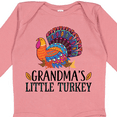 thumbnail image 4 of Inktastic Grandma Little Turkey Thanksgiving Boys or Girls Long Sleeve Baby Bodysuit, 4 of 5