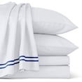 thumbnail image 1 of Subrtex Ensemble de Draps Doux en Coton et Tencel, 1600 Fils, Résistant aux Plis, 1 of 7