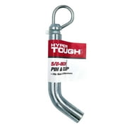 Hyper Tough 5/8 inch Hitch Pin & Clip, Grooved Head, Galvanized, Class III/IV, Fits 2 inch Receiver