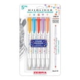 thumbnail image 1 of Rotulador Zebra Pen Mildliner, sello de doble punta, paquete de 5, 1 of 6