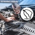 thumbnail image 3 of Unique Bargains Radiator Hose for Land Rover LR4 Range Rover Sport 2010-2013 Good Sealing No.LR066383 Engine Coolant Water Hose Black 1 Pcs, 3 of 7