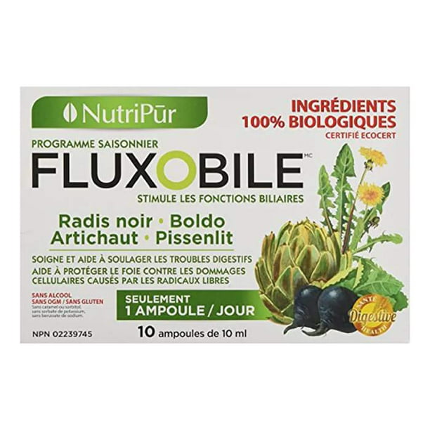NutriPur - Flux O Bile, 10 Capsules