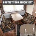 thumbnail image 2 of Uorisanigo RV Cushion Covers, Soft Camo Hunting Deer Camper Cushions Cover Dinette for RV Campers Car Couch, Replacement Sofa Camper Cushion Cover(1 Backrest & 1 Bench Covers), 2 of 7