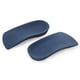 thumbnail image 3 of Plantillas ortopédicas para mujer, 1 par de 3/4, soporte para el arco del talón, fascitis plantar, masaje para pies planos, talla XS (azul y negro), 3 of 7