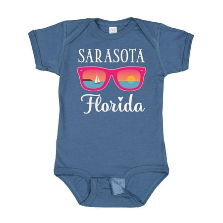 

Inktastic Sarasota Florida Summer Trip Gift Baby Girl Bodysuit