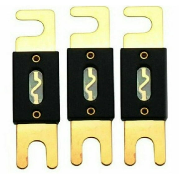 IMC AUDIO 80 AMP ANL Gold Plated Fuses (3 Pack) Quick Shipping