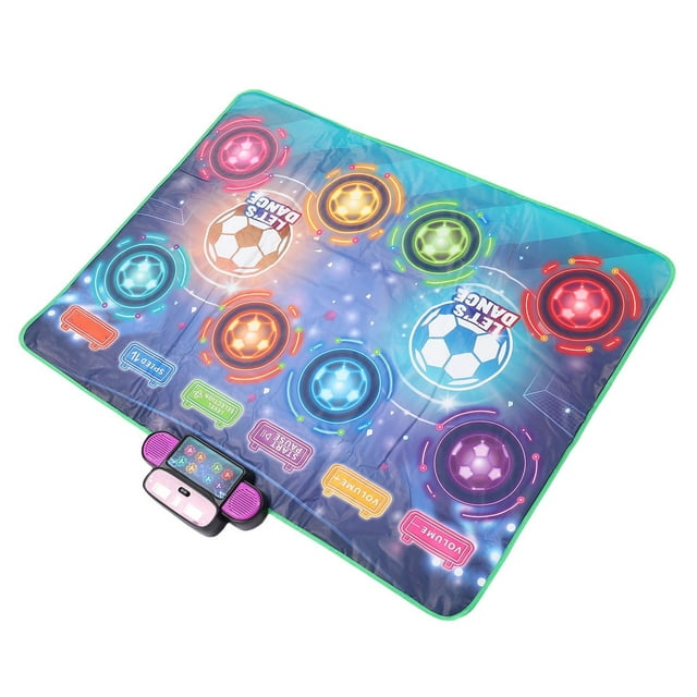 2 joueurs de danse pad, jeu de danse Mat interactif pour les enfants