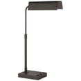 thumbnail image 2 of 360 Lighting Harris 25 1/2" High Pharmacy Modern Desk Lamp USB Port AC Power Outlet Brown Bronze Finish Metal Home Office Charging, 2 of 9