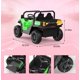 thumbnail image 4 of QinaQin Camión de volteo eléctrico infantil de 24V para 2 pasajeros, tracción 4WD, control remoto, caja basculante eléctrica, pala, luces LED y música, hasta 5 MPH, 4 of 8