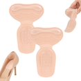 thumbnail image 4 of Heel Grips Heel Cushions Shoe Heel Pads Anti Slip Heel Inserts Heel Liners Heel Protector Back Of Shoe Cushion For Women Adhesive Shoe Fit Inserts Pumps Flats Sneakers Comfort, 4 of 5