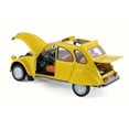 thumbnail image 2 of 1967 Citroen 2CV 6 Club, Mimosa Yellow - Norev 181496 - 1/18 Scale Diecast Model Toy Car, 2 of 4