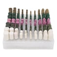 thumbnail image 2 of SHENMO 100 Pcs Tête de Broyage Roue en Métal Corindon Rouge Accessoires de Ponçage Électrique, 2 of 16