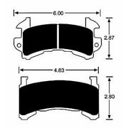 UPC 820390200640 product image for AFCO RACING PRODUCTS GM Metric Calipers C1 Compound Brake Pads P/N 1251-1154 | upcitemdb.com