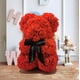 thumbnail image 4 of 520 Oso rosa con flor eterna, regalo de San Valentín, regalo de cumpleaños, ramo de muñeca rosa, suministro de fábrica, 4 of 5