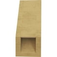 thumbnail image 4 of Ekena Millwork 5"W x 8"D x 12"H Traditional Rough Cedar Woodgrain TimberThane Knee Brace, Primed, 4 of 6
