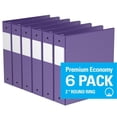thumbnail image 1 of Davis Group, Premium Economy, Round Ring, Binder, 6 Pack, 2", 1 of 3