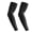 Black, variant on Summer Sport Cooling Arm Sleeves,UV Sun protection Breathable Non-slip Athletic Arm Sleeves Sports Compression for Fishing/Hiking/Running/Cycling/Gym