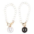 thumbnail image 1 of Nombre Identificación Letra Encanto 2pcs U Accesorios para La Copa, 1 of 9