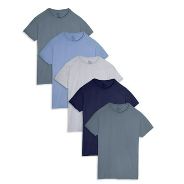 George Men's Assorted V-Neck T-Shirts, 6-Pack - Walmart.com